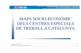 CIES, Mapa socio economic dels centres especials de treball a catalunya