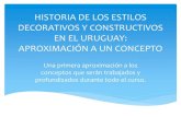 Introducción: Historia de los estilos Uruguay