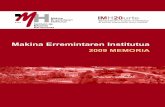 IMH-Makina Erremintaren Institutua-ren 2009. memoria