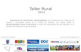 Taller rural