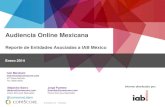 Reporte Audiencia Online Mexicana, enero 2014 - comScore