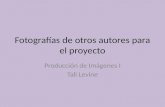 Fotograf­as proyecto