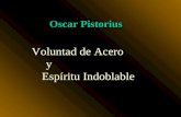 Voluntad de Acero/Oscar Pistorius