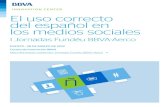 El uso correcto del idioma español en los medios sociales - Fundéu, BBVA-AERCO