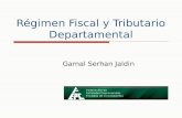 Régimen Fiscal y Tributario Departamental