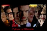 Python vs El Mundo