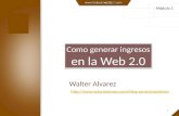 Como generar ingresos en la Web 2.0