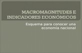 Macromagnitudes e Indicadores Econ³Micos