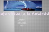 Viaje virtual a la antartida luis sanchez