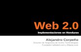 Web 2.0 en Honduras