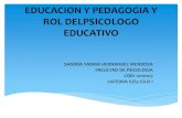 Educacion y rol de psicologo educativo