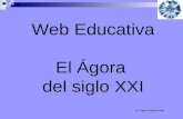 Web Educativa el Ágora del siglo XXI