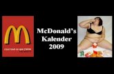 Mcdonalds Calendario 2009 (nuevo)