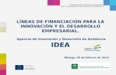 Agencia IDEA: incentivos a la I+D+i