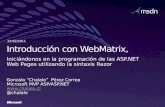 Web matrix session1