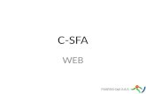 Presentation C-SFA web