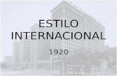 Estilo internacional 1920