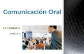 La Comunicación Oral en Público