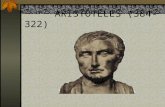 Arist³teles (384-322 a.C.)