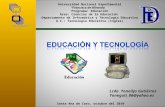 Tecnologia y educacion y sociedad de la infromacion clase 1