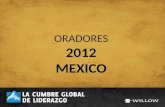 Oradores cgl 2012 mexico