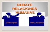 8 debate relaciones humanas