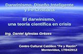 Darwinismo, Diseño Inteligente y Fe Cristiana (2)