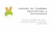 Jornada de Ciudades Equitativas y Sostenibles- PANEL 1