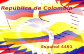 Republica de Colombia (general)