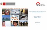 Lineamientos de la reforma del sector salud en el Perú