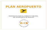 Plan Aeropuerto Badajoz