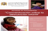 Informe de Diagn³stico: La Desnutrici³n Infantil en el AA.HH. H©roes de Cenepa - Ventanilla