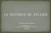 LA HISTORIA DE ATLIXCO