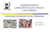 Competencia lingüística en las areas de Primaria
