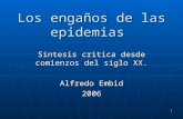 Alfredo Embid - Epidemias