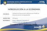 UTPL-INTRODUCCIÓN A LA ECONOMÍA-I-BIMESTRE-(OCTUBRE 2011-FEBRERO)2012