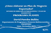 Pedro Espino Vargas - Plan negocio exportador 2
