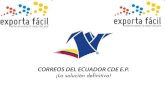 Exporta facil - Correos del Ecuador