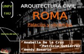 Arquitectura de Roma: Palacios y viviendas