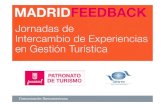 Jornadas de intercambio de experiencias en Gestión Turística, OMT y Patronato de Turismo de Madrid