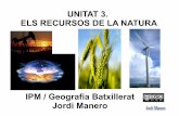 Unitat 3   2013-14 - els recursos de la natura