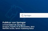 Publicar con Springer (Nathalie Jacobs)