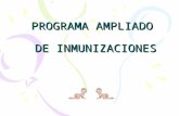 Programa Ampliado De Inmunizaciones[1]