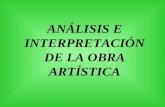 1 Análisis e interpretación de la obra artística