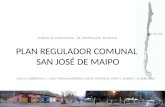 Urbanismo 2 | Plan Regulador Comunal  San Jose de Maipo