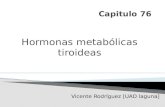 Hormonas metab³licas tiroideas