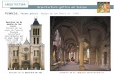 U9. arte gótico (iii) arquitectura gótica francesa