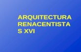 Arquitectura renacimiento italiano s. xvi