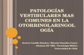 Patologías vestibulares mas comunes en la Otorrinolaringología