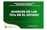 Avances de las TICs en el Estado de Quintana Roo